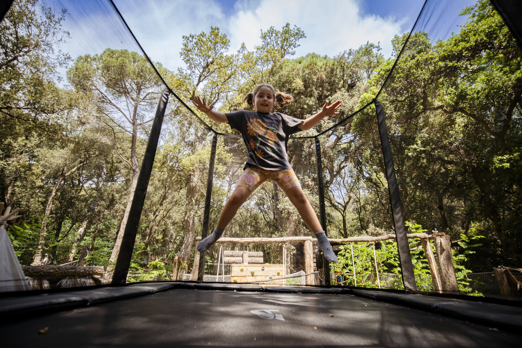 Trampolín elástico infantil